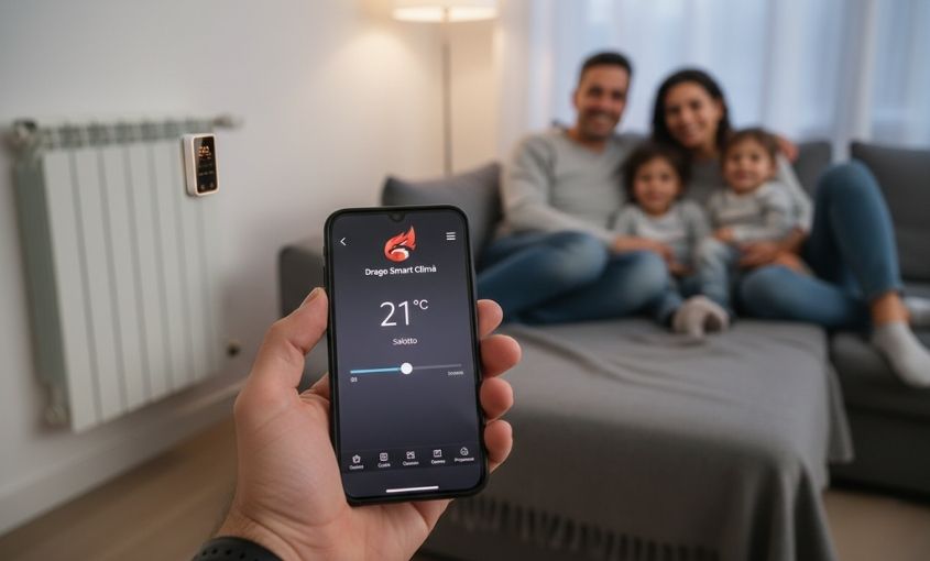 Termostati smart e valvole termostatiche