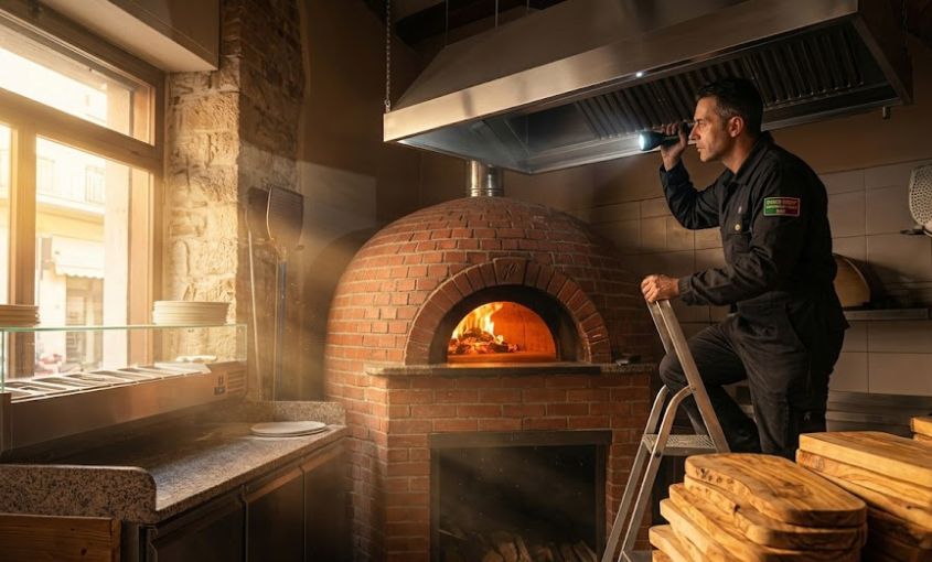 Pulizia canne fumarie per pizzerie a Bari: previeni gli incendi e prepara il forno per la stagione estiva